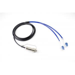 Plug And Socket To LC Custom Fiber Optic Cable Assemblies 4 Core Waterproof ODC Connector