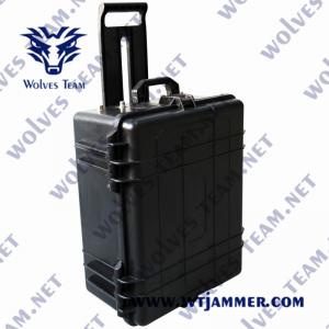 PCS DCS 300m Bomb Signal Jammer 3G 4G GPS WiFi 8 Channels CDMA GSM