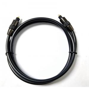 3 Feet Golden Plated 6mm Toslink  Fiber Optic Audio Cable For TV Non - Shielded