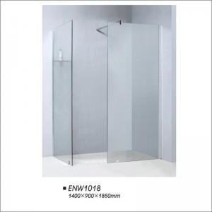 China Two Sides Frameless Walk in Shower Screen / Clear Glass Shower Doors supplier
