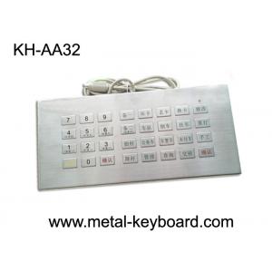 China Metal Charging Stainless Steel Keyboard with durable Laser engraved characters supplier