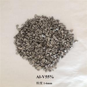 China AlV 5-85% Alloy Vanadium-Aluminium Master Alloy / Aluminum Based Master Alloy supplier