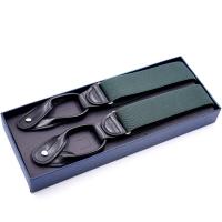 China Fine Design Iron Elastic Strap Clip Men 120cm Leather Suspender Belt on sale
