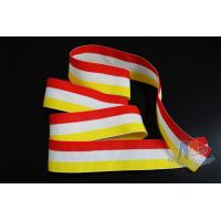 China Fashional Design Custom Award Ribbons , Medal Neck Red/White/Yellow Ribbons on sale