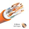 PVC LSZH Unshielded Twisted 4 Pairs UTP CAT6A LAN Cable