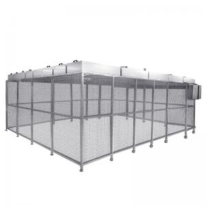 China Class 100-10000 Gmp Modular Clean Room Industrial Portable Dust Free Room Customized supplier