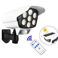 China 77pcs LED 1000lm Motion Activated Solar Powered Led Security Light With Camera on sale