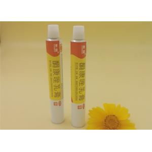 China Soft Metal Sqeeze Tubes , Empty Aluminum Ointment Cream Tubes with 6 Colors Printing wholesale
