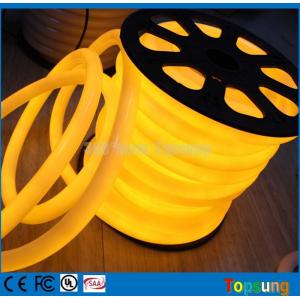 China 25M spool 12V yellow round 360 degree led neon flex for room supplier