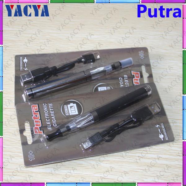 Ego C Cigarette With CE4 Clearomizer , Screwless Putra Smokeless Cigarettes