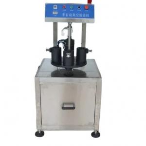 China 25mm-70mm range Semi-auto vacuum capping machine with vacuum sealing capper and online support supplier