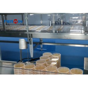 China Precise Petri Dish Filling Machine With Integrated Stacking And Advanced Control wholesale