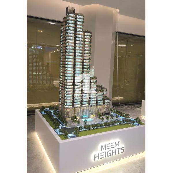China High Quality Plastic Material Architectural Scale Model Making Miniature Building Model wholesale