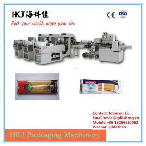 Long Pasta Pouch Filling And Packing Machine , Pasta Factory Equipment HKJ166