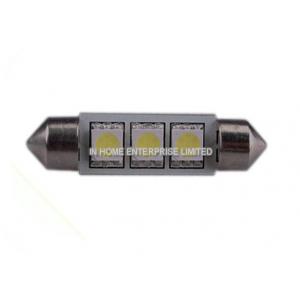 41MM Festoon 12V 3 LED License Plate Light Bulb Replacement 5050 SMD 360 Degree