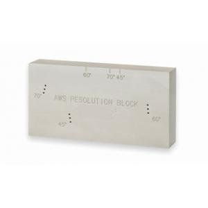 AWS RC Ultrasonic Reference Blocks for checking angle beam transducer resolution capability