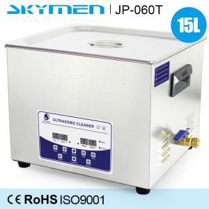 China 15L Professional Quick Removing Dust Digital Ultrasonic Cleaner For Cell Phone supplier