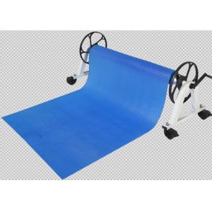 Bubble Type IP68  4mm Manual Swimming Pool Cover With Roller