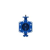 China Dovetail Design Double Eccentric Butterfly Valve EPDM Seat Material on sale