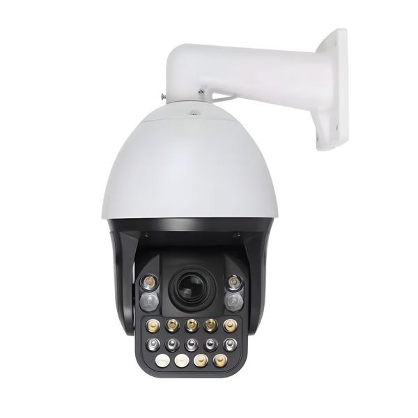 YGHT 36X Zoom óptico 4K IP Ptz cámara con visión nocturna de detección humana 120m Audio bidireccional para monitoreo de seguridad exterior