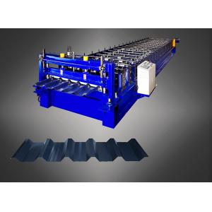 China PLC Touch Screen Metal Roofing Sheet Making Machine With Warranty 2 Years supplier