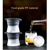 China BPA Free Sphere Ice Cube Tray Mould Odorless For Making Cocktail on sale