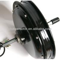 China Brushless gearless motor for 48V 1500W kit bicycle wheels 20 inch on sale