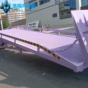 China カスタマイズされた紫色の油圧ドックランプ - 荷役作業用 wholesale