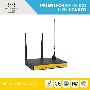 China F3434S 3g 4lan port wireless industrial router, rs232 port for bus wifi router supplier