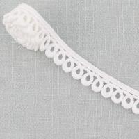 China White Cotton Lace Trim Crocheted Water Soluble Ribbon For Women Garment Dress on sale