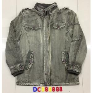 DC888888 Men's cotton with jean washing jacket coat