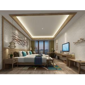 Durable 5- Star Wooden Luxury Hotel Bedroom Furniture Antique Design