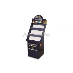 Corrugated Cardboard POP Displays , Mobile Accessories Cardboard Counter Display Stands