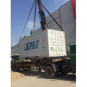 China La refrigeración por agua Lier 40T transportó en contenedores la máquina de hielo de la escama con control del PLC wholesale