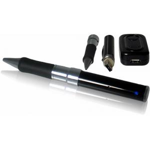 China DC 5V 95mA 3.0 Lux 380 TV Lines 2.4GHz Wireless DVR Pen Camera Built in antenna supplier