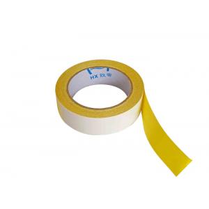 China Yellow 2 Inches 30Y Double Sided Carpet Tape For Rugs , Mats , Pads , Runners supplier
