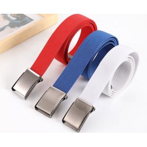 3.8cm High Elastic Braided Belt 120cm Length Casual Mens Belts For Jeans