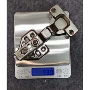 Two Hole SS201 Iron Heavy Duty Cabinet Metal Door Hinges Polished
