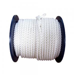 Customed Structure Top Fashion 3 Strand Polypropylene Uhmwpe 2Inch Dock Line Mooring Rope