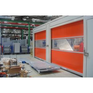 China Galvanized Steel High Speed Interior Roll Up Doors With Sensor supplier