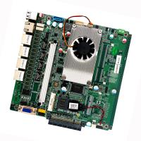 China Quad Cores E3845 Firewall Motherboard Mini Itx 4 Lan Pfsense For Network Security on sale