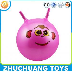 wholesale happy face picture bouncing balls printed logo