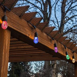 Shatterproof Plastic RGB LED Christmas Decoration Lights