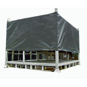 water & weather resistant, dust proofed PVC weatherproof fabrics Pallet Box Rack Stillage Cover Protective Shielding