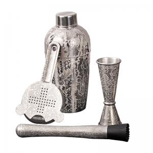 Stag Style Stainless Steel Homeware Mixology Drink Cocktail Mixer Set