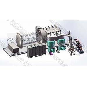 Horizontal Large Stainless Steel Sheets and Pipes Vacuum Ion Plating Machine / SS Sheets Decoration Vacuum Coating Unit