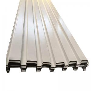 Zinc Coated Galvanized Metal Roofing Sheets , 0.12mm Galvanised Corrugated Sheets