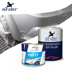 Good Covering Yellow Paste Car Body Putty Fast Dry Vehicle Body Putty