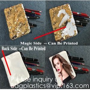 China 熱伝達のブランクの魔法のスパンコールの昇華印刷、昇華多色刷りのスパンコール袋のブランクのための小さいハンド・バッグは詰まります wholesale