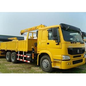 China High Performance Telescoping Boom Truck Mounted Crane 6X4 290HP 14.5m Lifting Height supplier
